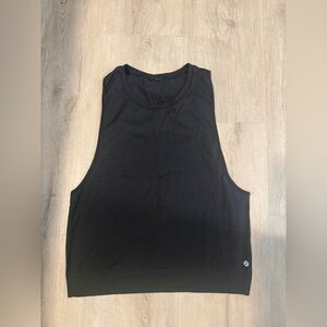 Lululemon Athletica Black Muscle Tee